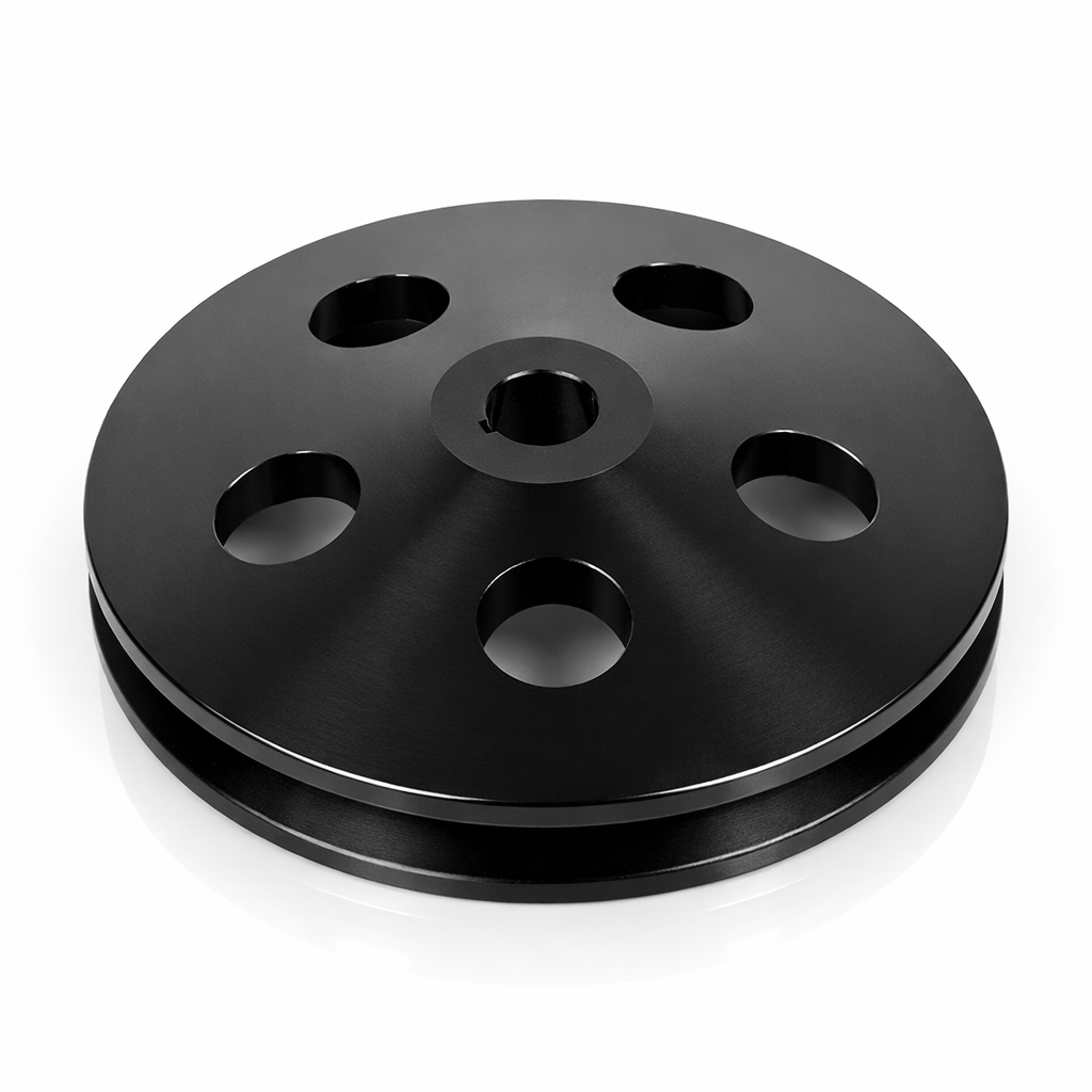 Power steering pulley 5-3/4" od 5/8 keyed fit V be